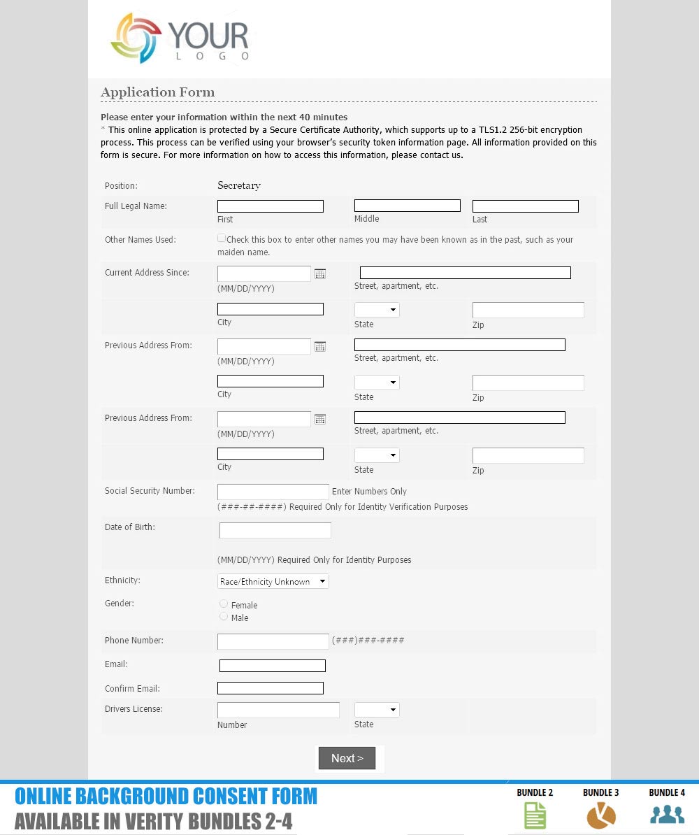 VERITY Bundle Options Protect Youth Sports Coach Background Checks