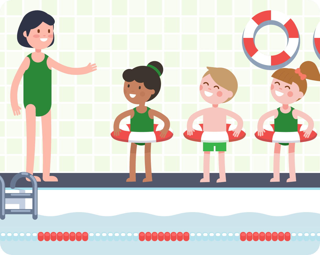 kids swim lesson